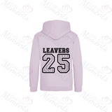 Personalised Leavers Hoodies. Custom Class of 2025 Graduation Hoodie - Nursery, Primary School, High School, College, University