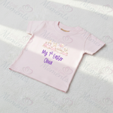 Personalised Baby "My 1st Easter" T-shirt - Easter Train Design
