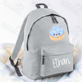 Custom Kawaii Dumpling School Bag