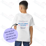 Personalised Class of 2026 Leavers Graduation T-shirt - "Our Last Summer" 26 Leaver