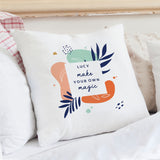 Personalised Tropical Filled Cushion