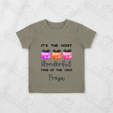 Most Wonderful Time Of The Year Kids T-shirt | Halloween Toddler Top | Larkwood
