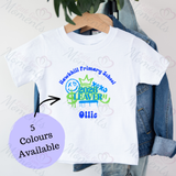 Personalised Class of 2026 Leavers Graduation T-shirt - Graffiti Design