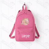 Personalised Kids Mini Rainbow Unicorn Backpack
