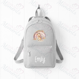 Personalised Kids Mini Rainbow Unicorn Backpack