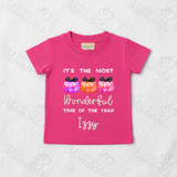 Most Wonderful Time Of The Year Kids T-shirt | Halloween Toddler Top | Larkwood