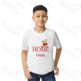 Personalised "It's Coming Home" England Football T-shirt for World Cup - Various Sizes
