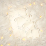 Personalised Christmas Santa Sack - Christmas Tree Design. Premium Custom Xmas Gift Sack with Name