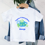 Personalised Class of 2026 Leavers Graduation T-shirt - Graffiti Design