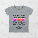 Most Wonderful Time Of The Year Kids T-shirt | Halloween Toddler Top | Larkwood