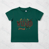 Personalised Little Wizard Kids T-shirt | Custom Halloween Toddler Top