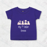Personalised Baby "My 1st Easter" T-shirt - Easter Train Design