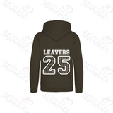 Personalised Leavers Hoodies. Custom Class of 2025 Graduation Hoodie - Nursery, Primary School, High School, College, University