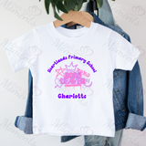 Personalised Class of 2026 Leavers Graduation T-shirt - Graffiti Design