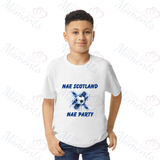 No Scotland No Party Scotland Football T-shirt for World Cup - Various Sizes - Design 4