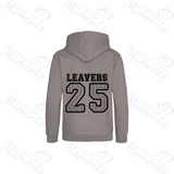 Personalised Leavers Hoodies. Custom Class of 2025 Graduation Hoodie - Nursery, Primary School, High School, College, University