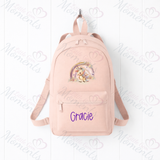 Personalised Kids Mini Rainbow Unicorn Backpack