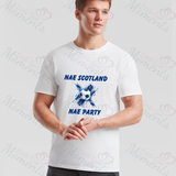 No Scotland No Party Scotland Football T-shirt for World Cup - Various Sizes - Design 4