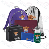 Personalised Mega Back To School Essentials Bundle - Highland Cow
