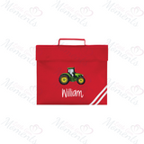 Personalised Mega Back To School Essentials Bundle - Embroidery Style Tractor