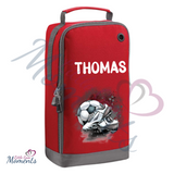 Personalised Boot Bag with Football Splash Design