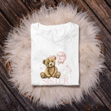 Personalised Promoted To Big Sister/Big Brother T-shirt - Pink or Blue