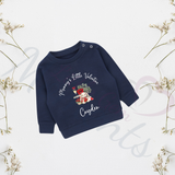 Custom Mummy's Little Valentine Sweatshirt. Baby's Valentine's Day Jumper -Multiple Colours - Bunny Rabbit