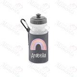 Personalised Rainbow School Water Bottle