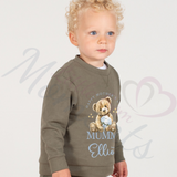 Custom Happy Mother's Day Sweatshirt. Baby/Toddler Jumper - Multiple Colours