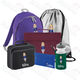 Personalised Mega Back To School Essentials Bundle - Custom School Girl Dolly