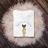 Personalised Nursery Graduation T-shirt with Fully Custom Character