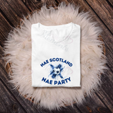 No Scotland No Party Scotland Football T-shirt for World Cup - Various Sizes - Design 3
