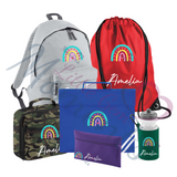 Personalised Mega Back To School Essentials Bundle Rainbow