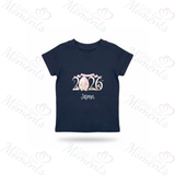 Personalised 2026 My First Easter Organic Cotton Baby Tee: Easter Bunny 2026 Design
