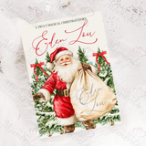 Personalised Christmas Story Book -Santa's Christmas Eve. Christmas Eve Box Filler
