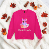 Dead Inside With Ghost Sweatshirt | Adult Halloween Sweater | Available In A Huge Range Of Colours
