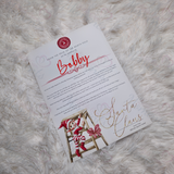 Personalised Elf Arrival Letter for December 1st - Climbing Elf