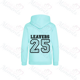 Personalised Leavers Hoodies. Custom Class of 2025 Graduation Hoodie - Nursery, Primary School, High School, College, University