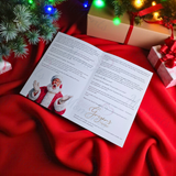 Personalised Christmas Story Book -Santa's Christmas Eve. Christmas Eve Box Filler
