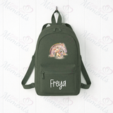 Personalised Kids Mini Rainbow Unicorn Backpack
