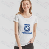 Personalised "Yes Sir, I Can Boogie" Scotland Football T-shirt for World Cup - All Sizes - Flag Design