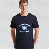 No Scotland No Party Scotland Football T-shirt for World Cup - Various Sizes - Design 6