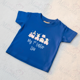 Personalised Baby "My 1st Easter" T-shirt - Easter Train Design