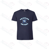 No Scotland No Party Scotland Football T-shirt for World Cup - Various Sizes - Design 6