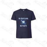 No Scotland No Party Scotland Football T-shirt for World Cup - Various Sizes - Design 7