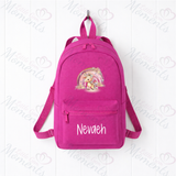Personalised Kids Mini Rainbow Unicorn Backpack