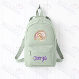 Personalised Kids Mini Rainbow Unicorn Backpack