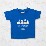Personalised Baby "My 1st Easter" T-shirt - Easter Train Design