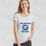 No Scotland No Party Scotland Football T-shirt for World Cup - Various Sizes - Design 4