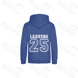 Personalised Leavers Hoodies. Custom Class of 2025 Graduation Hoodie - Nursery, Primary School, High School, College, University
